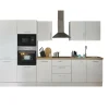 Küchenblock mit E-Geräten CORNWALL (Zeile-Backofen-Kühlschrank-Mikrowelle) I