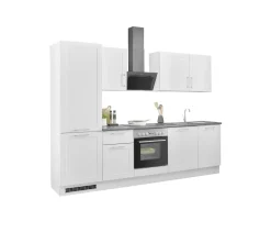 Bega BBK Küchenblock mit E-Geräten HASTINGS (Zeile-Kühlschrank) I* Küchenzeilen Mit Geräten