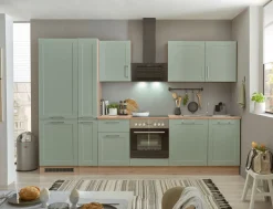 Bega BBK Küchenblock mit E-Geräten HASTINGS (Zeile-Kühlschrank-Apotheker) II* Küchenzeilen Mit Geräten