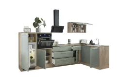 Bega BBK Küchenblock mit E-Geräten HASTINGS (Ecke-Geräteschrank-Herdumbau) II* Küchenzeilen Mit Geräten
