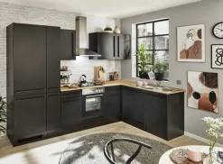 Küchenblock mit E-Geräten JAZZ 8 (Ecke-Kühlschrank-Apotheker) II