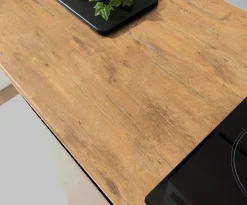 Küchenblock mit E-Geräten JAZZ SINGLE Z 160 BLACK EE