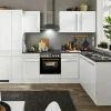 Küchenblock mit E-Geräten JAZZ 8 (Ecke-Kühlschrank-Apotheker) I