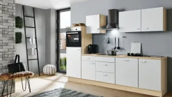 Menke Küchenblock mit E-Geräten KARLSBURG* Küchenzeilen Mit Geräten