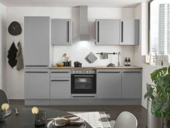 Küchenblock mit E-Geräten MANCHESTER (Zeile-Kühlschrank) I