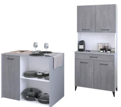 Parisot Küchenbuffet-Set MEMPHIS 3* Küchenbuffets