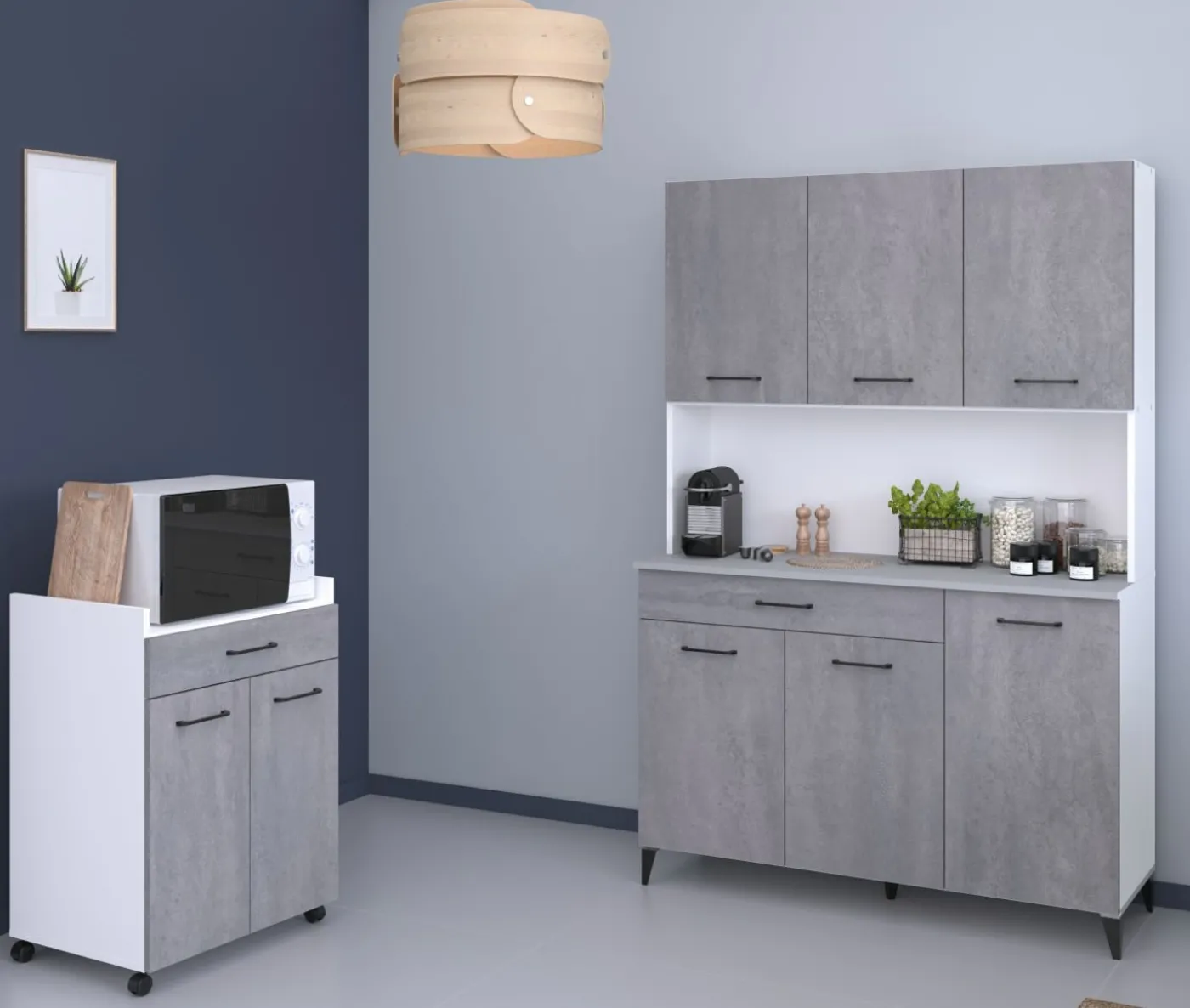 Küchenbuffet-Set MEMPHIS 2