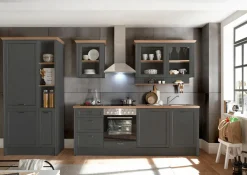 Bega BBK Küchen-Doppelblock mit E-Geräten JASMIN 340* Küchenprogramm Jasmin|Küchenzeilen Mit Geräten