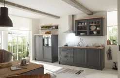 Bega BBK Küchen-Doppelblock mit E-Geräten JASMIN* Küchenprogramm Jasmin|Küchenzeilen Mit Geräten