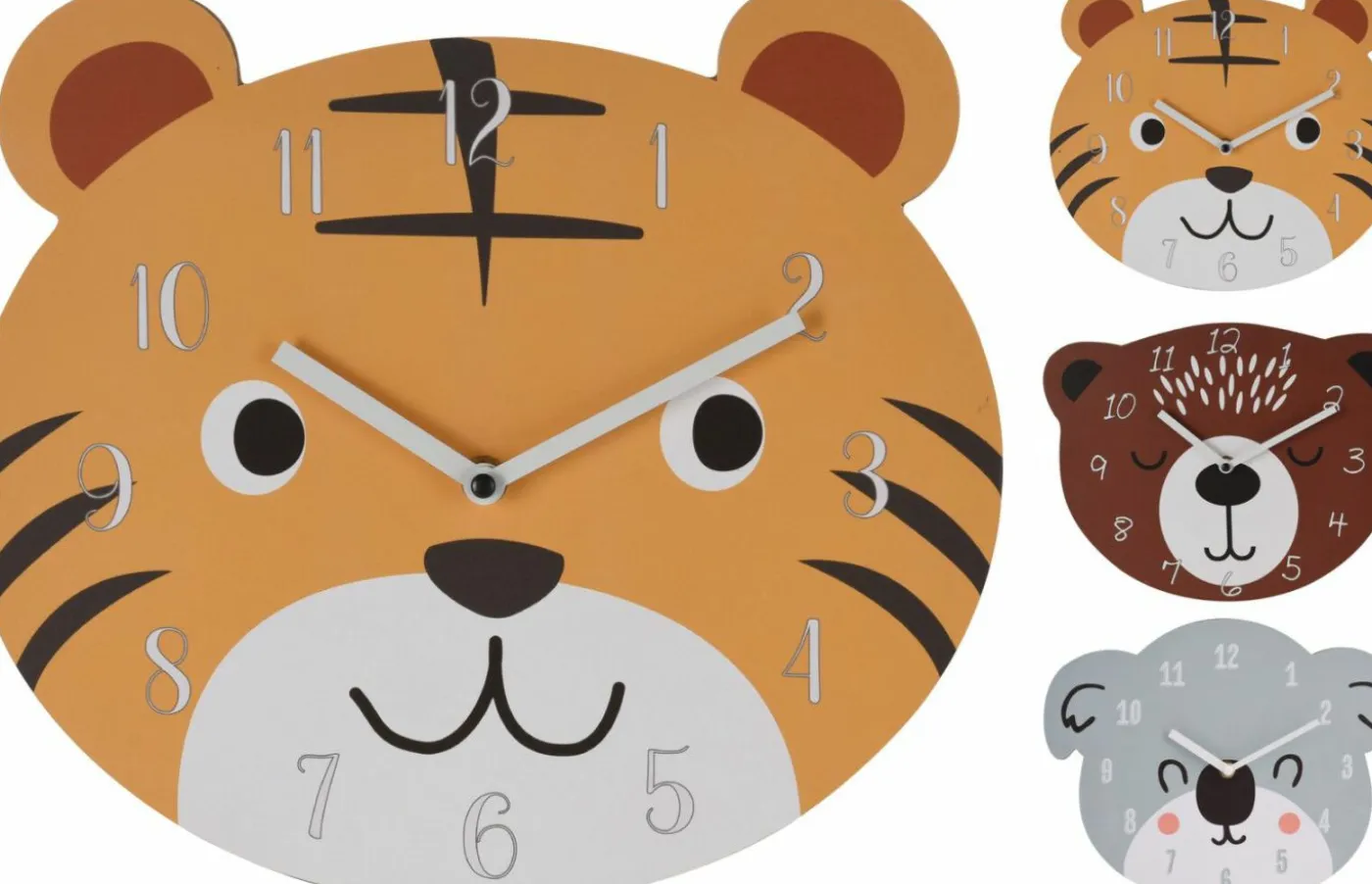 Kinderwanduhr Tier KIDS