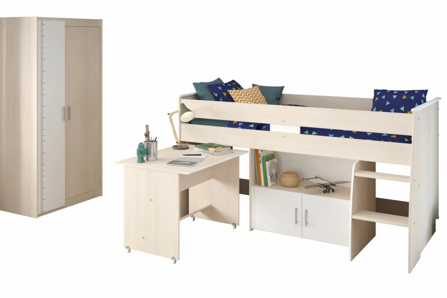 Parisot Kinderzimmer CHARLY 5*Kinder Komplette Kinderzimmer
