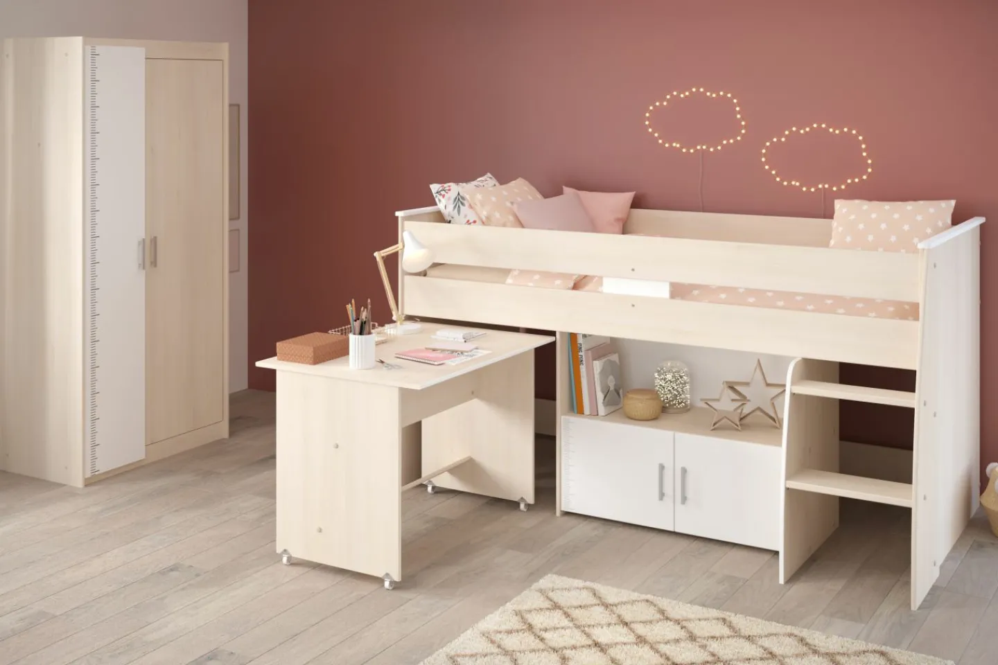Parisot Kinderzimmer CHARLY 5*Kinder Komplette Kinderzimmer