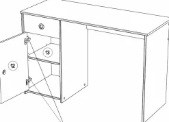 Parisot Kinderzimmer SMOOZY 27a*Kinder Komplette Kinderzimmer