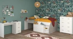 Parisot Kinderzimmer 3-teilig MILKY 15*Kinder Komplette Kinderzimmer