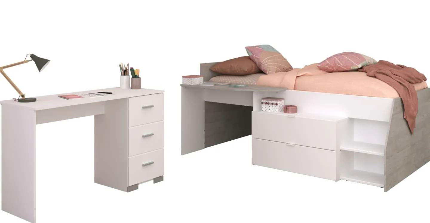 Parisot Kinderzimmer 2-teilig MILKY 17*Kinder Komplette Kinderzimmer