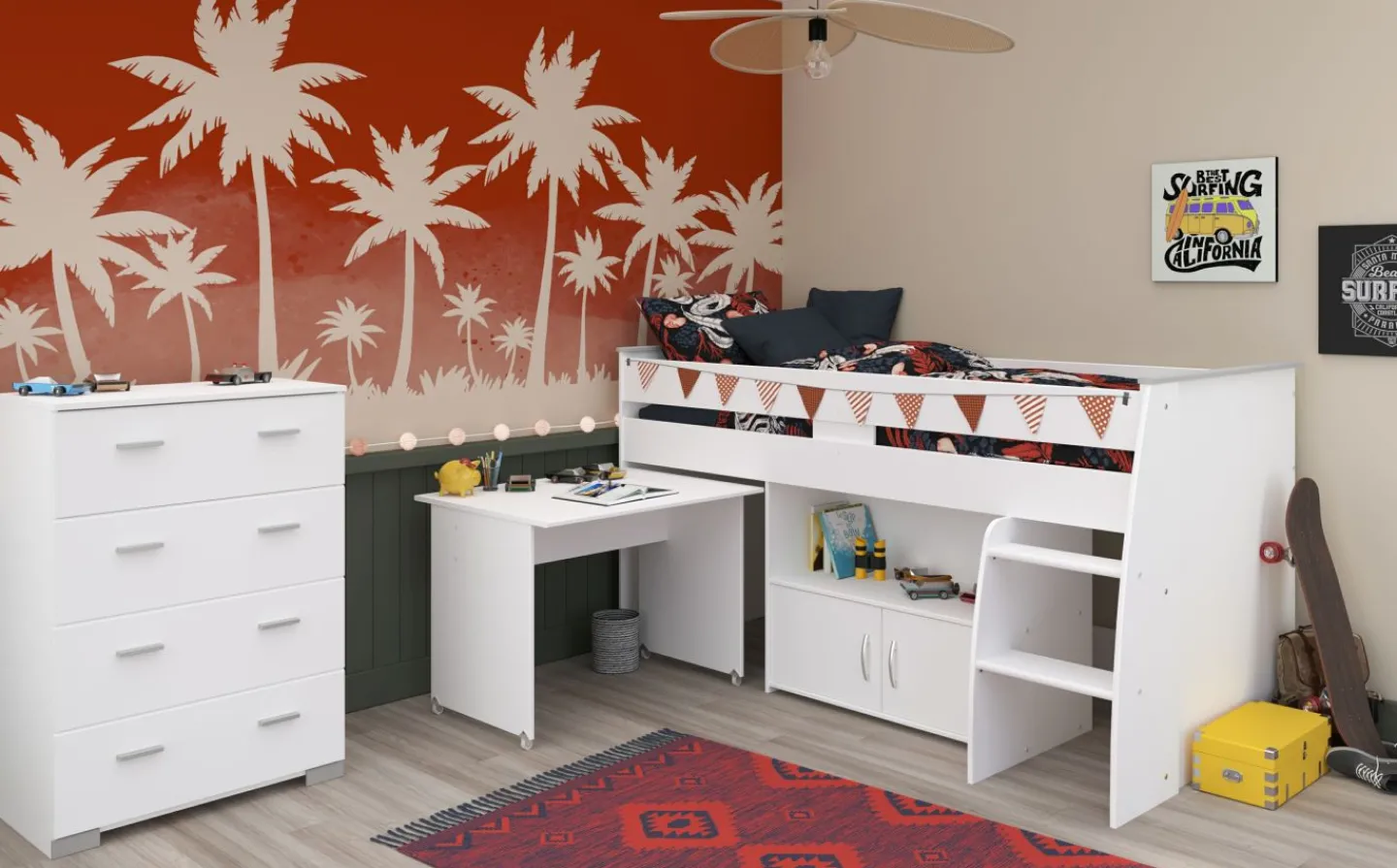 Parisot Kinderzimmer 2-teilig REVERSE 13*Kinder Komplette Kinderzimmer