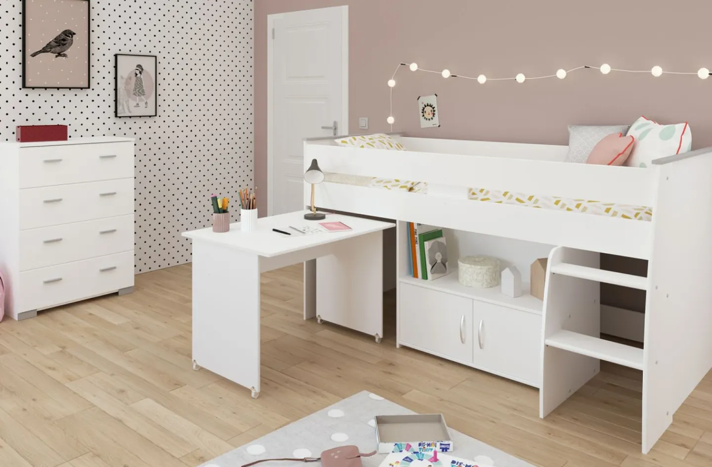 Parisot Kinderzimmer 2-teilig REVERSE 13*Kinder Komplette Kinderzimmer