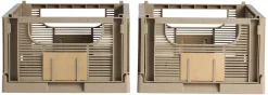Schou Company Klappkiste 2tlg. braun DAY* Faltboxen|Boxen