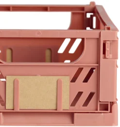 Schou Company Klappkiste 2tlg. rotbraun DAY* Faltboxen|Boxen