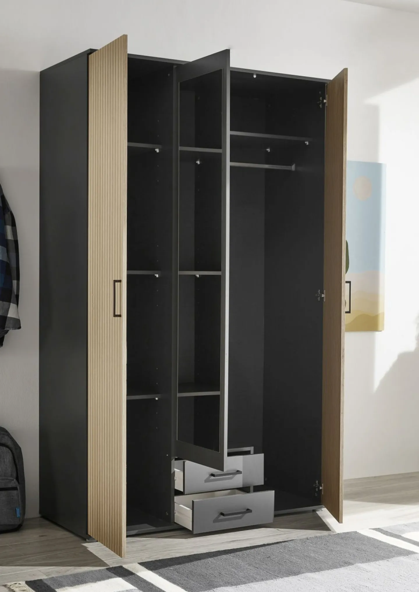 Pol-Power Kleiderschrank FLORENZ* Kleiderschränke