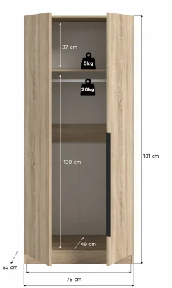 Xonox Kleiderschrank KOPENHAGEN* Kleiderschränke