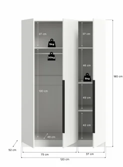 Xonox Kleiderschrank KOPENHAGEN* Kleiderschränke