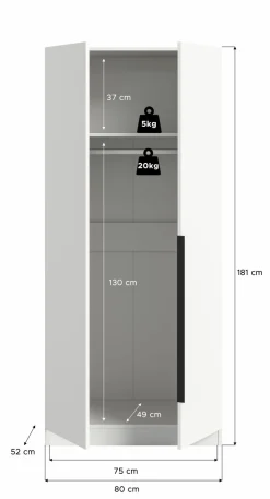 Xonox Kleiderschrank KOPENHAGEN* Kleiderschränke