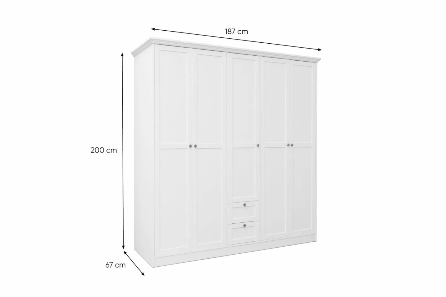 Finori Kleiderschrank LANDWOOD 19* Kleiderschränke