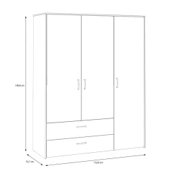 Forte Kleiderschrank PALDISKI* Kleiderschränke
