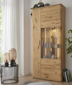 MCA Furniture Kombi-Vitrine OLINDA* Standvitrinen