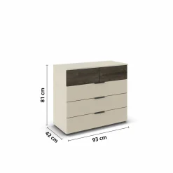 Rauch Kommode MARBELLA* Schubladenkommoden