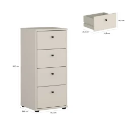 Forte Kommode TEMPRA 2* Schubladenkommoden