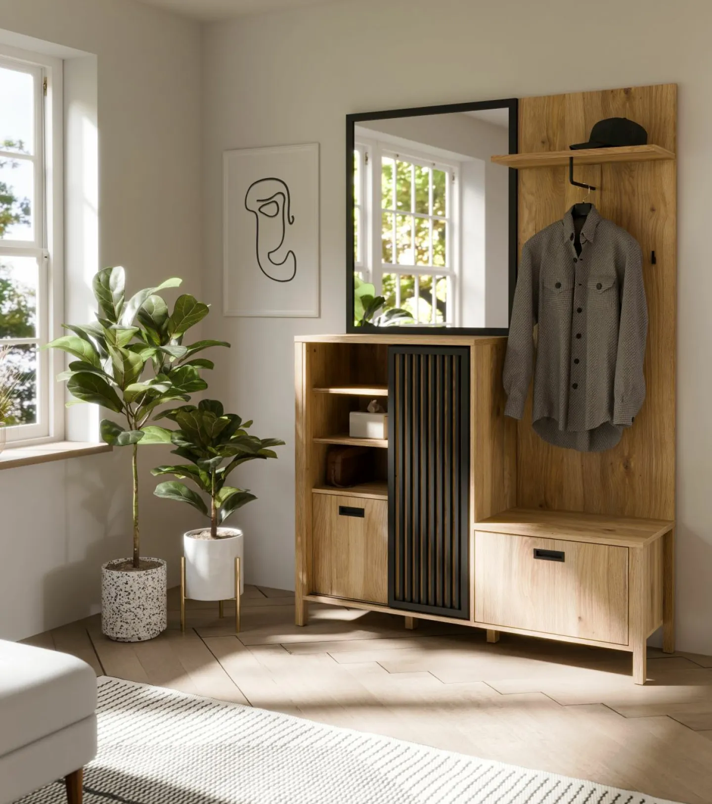 Forte Kompaktgarderobe ARENSBURG* Komplette Garderoben