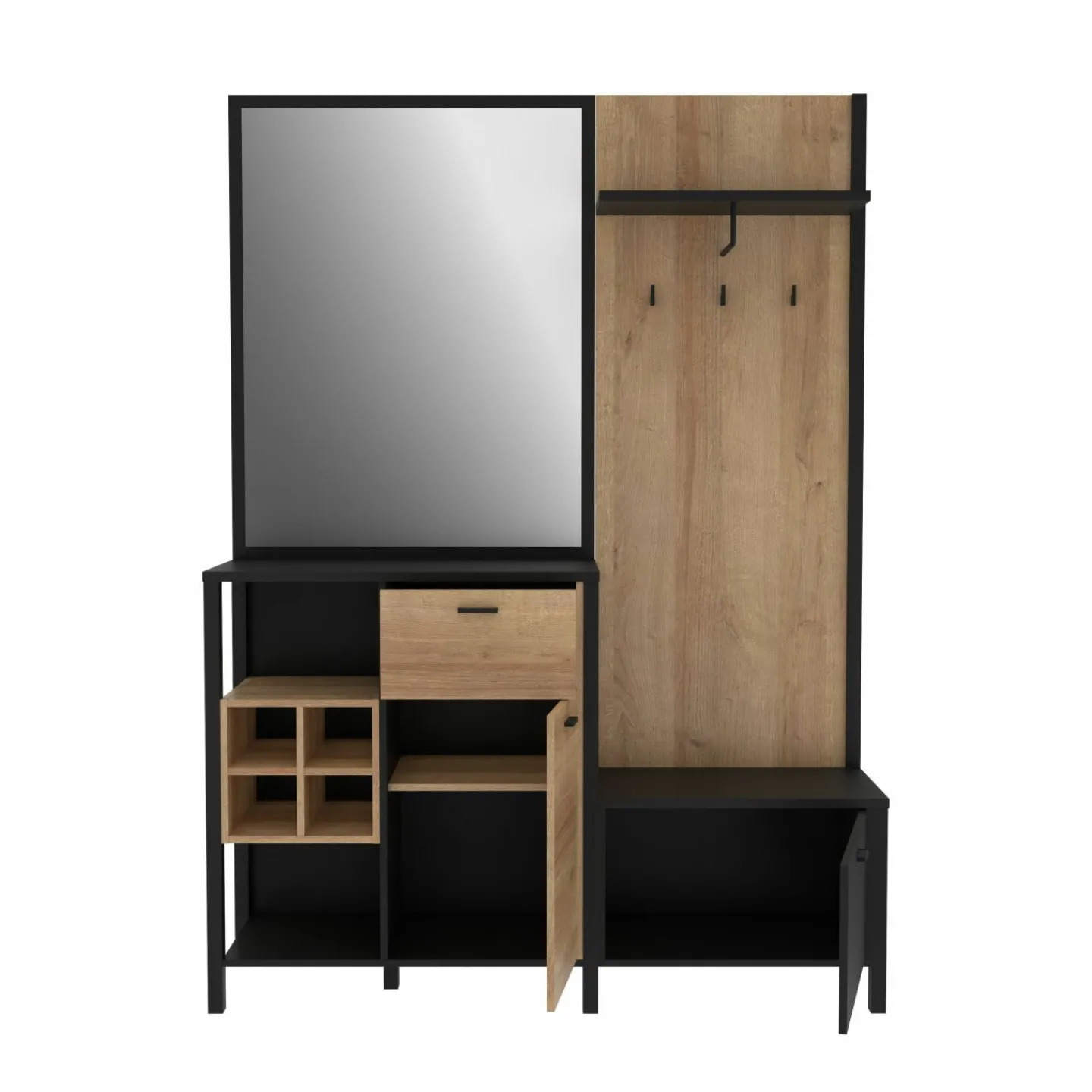 Forte Kompaktgarderobe HIGH ROCK* Komplette Garderoben