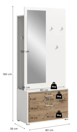 Xonox Kompaktgarderobe POLO* Komplette Garderoben