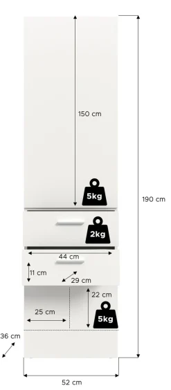 Xonox Kompaktgarderobe VAGA* Komplette Garderoben