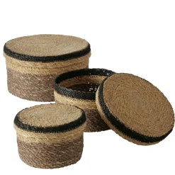 Boltze Korb mit Deckel groß BABOU* Körbe