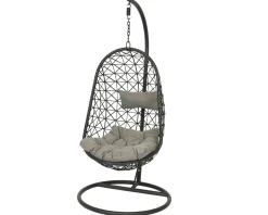 Kaemingk Korb-Hängesessel schwarz BOLOGNA* Gartenstühle & Sessel|Hängesessel