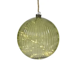 LED Glaskugel 14cm HERBST