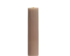 LED Kerze 17,5cm STRIPE