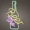 Kaemingk LED Neon Wanddeko Beer Time NEON* Dekoleuchten|Wandleuchten
