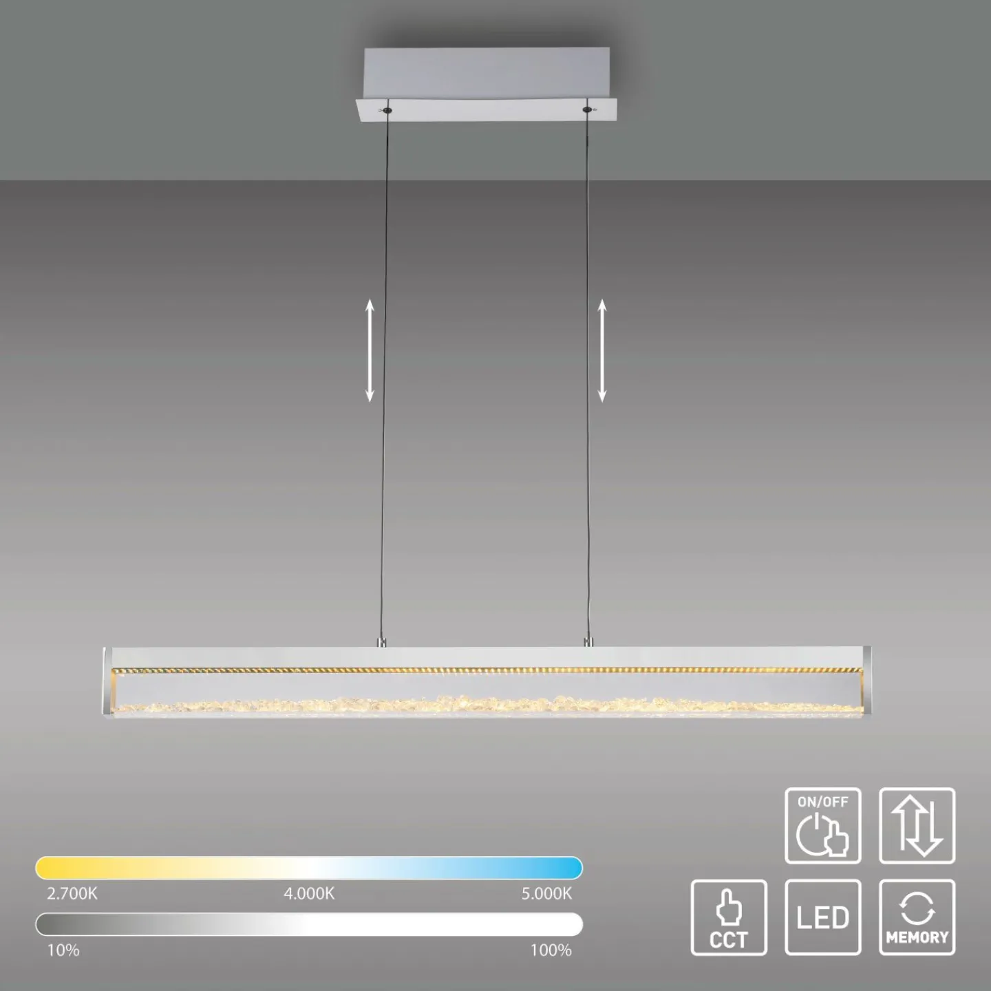JUST LIGHT LED Pendelleuchte SPLENDA* Pendelleuchten