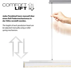 JUST LIGHT LED Pendelleuchte SPLENDA* Pendelleuchten