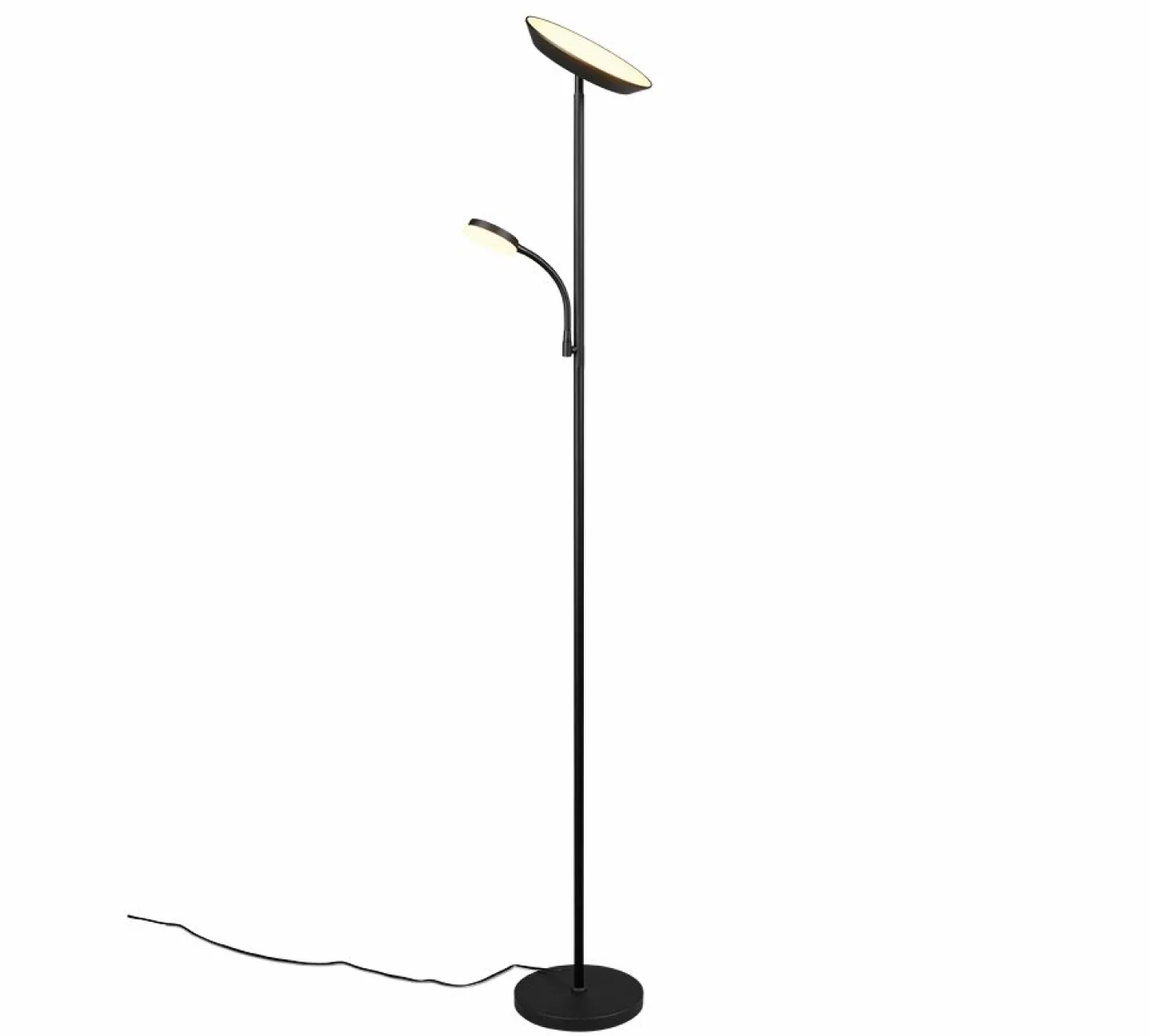 Reality Leuchten LED Stehleuchte mit Lesearm SPECTER* Stehlampen