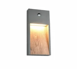 Trio Leuchten LED Wandleuchte mit Bewegungssensor SALMON* Wegeleuchten