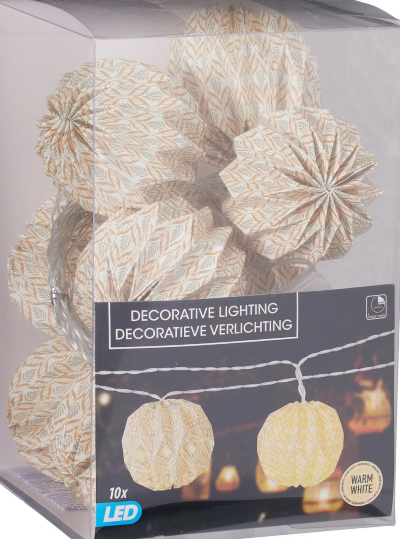 Lichterkette Lampions DEKO