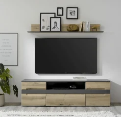 Lowboard mit Wandboard CORK