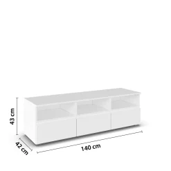 Rauch Lowboard PORTO* Tv-Schränke|Lowboards