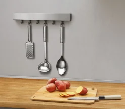 Metaltex Magnetleiste mit Haken METALLIKA* Koch- & Backutensilien