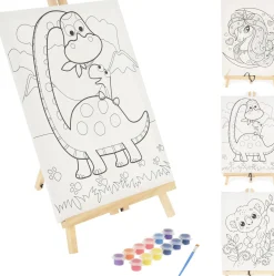 Malset Leinwand Kindermotiv KIDS
